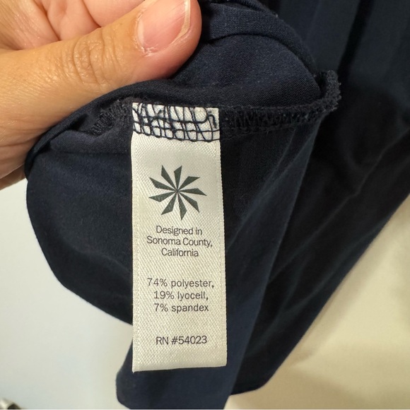 Athleta Essence Cross Back Layered Tank Top—S - Picture 9 of 10